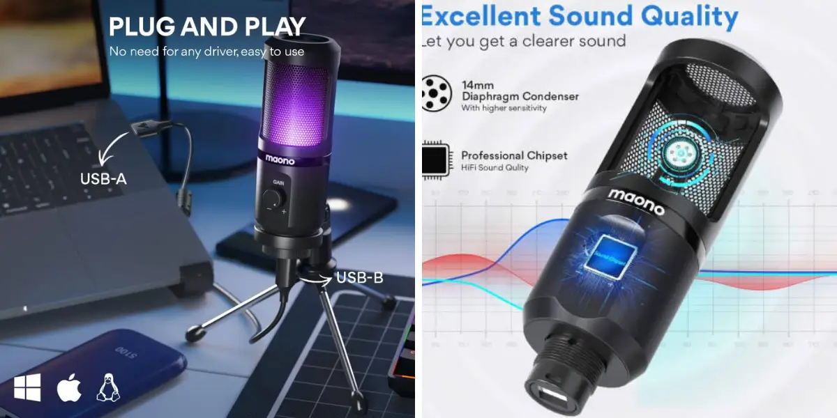 Maono AUPM461TR Gaming Microphone Lite Bundle (3).webp